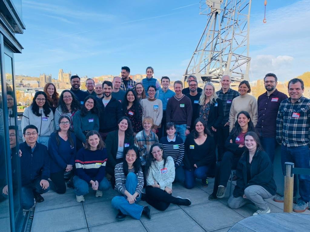 Group photo from the 2024 PO2 workshop in Bristol, UK